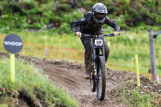 MOUNTAINBIKE - UCI MTB World Series LEOGANG,AUSTRIA,13.JUN.26 - CYCLING, MOUNTAIN BIKE - UCI Mountainbike World Cup, downhill. Image shows Max Hartenstern (GER).  GEPAxpictures xJulioxArellano