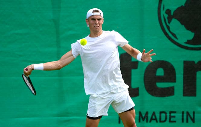 photo Tom GENTZSCH GER Tennis Tournament Terra Wortmann Cup Qualifying Round at Gerry Weber Sportpark in Halle Westfalen on Sat 13 06 2026