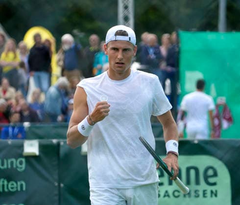 photo Tom GENTZSCH GER wins tennis tournament Terra Wortmann Cup qualifying round at Gerry Weber Sportpark in Halle Westfalen on Sat 13 06 2026