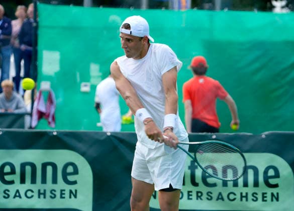 photo Tom GENTZSCH GER wins tennis tournament Terra Wortmann Cup qualifying round at Gerry Weber Sportpark in Halle Westfalen on Sat 13 06 2026