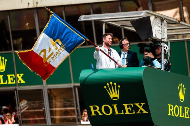 24 HEURES DU MANS 2026 - RACE - SATURDAY CAVENDISH Mark (gbr), Ex-professional cyclist and Starter of the 24 Hours of Le Mans 2026, portrait, start of the race, depart, during the 24 Hours of Le Mans 2026, 3rd round of the 2026 FIA World Endurance Championship, on June 13, 2026 on the Circuit des 24 Heures du Mans in Le Mans, France -  Copyright: xAndreaxLorenzinax