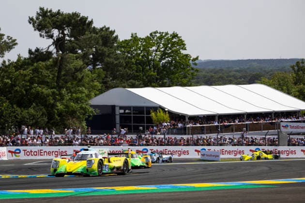 24 HEURES DU MANS 2026 - RACE - SATURDAY 43 SMIECHOWSKI Jakub (pol), DILLMANN Tom (fra), YELLOLY Nicholas (gbr), Inter Europol Competition, Oreca 07 Gibson 43, LMP2, action during the 24 Hours of Le Mans 2026, 3rd round of the 2026 FIA World Endurance Championship, on June 13, 2026 on the Circuit des 24 Heures du Mans in Le Mans, France - Le MansFrance  Copyright: xJULIENxDELFOSSEx