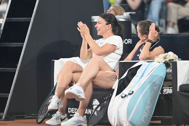 Simona Halep - Officialy retired from tennis Simona Halep during an event to celebrate officialy her retirement from tennis. The event took place in BT Arena, Cluj-Napoca, during the 7th edition of Sports Festival, 13 June 2026 Copyright: xAncaxTepeix