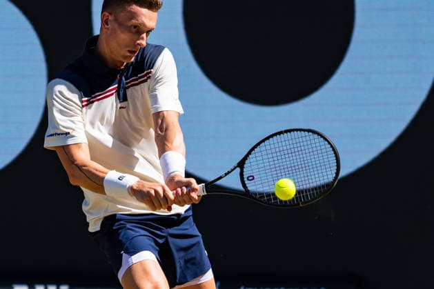 Stuttgart, GERMANY - June 13: Jiri Lehecka (CZE) during the Singles Match between Ben Shelton (USA) vs. Jiri Lehecka (CZE) at BOSS OPEN 2026, Tennisanlage Weissenhof on June 13, 2026 in Stuttgart, Germany. Baden-Württemberg Germany Copyright: xTimoxSteinx