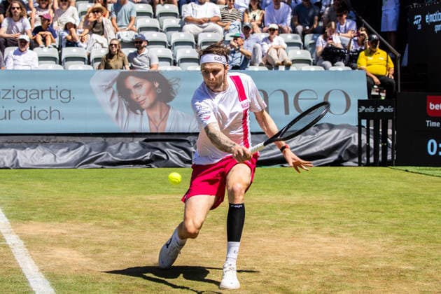 13 06 26 Boss Open Stuttgart Germany, Stuttgart, 13 06 2026, Tennis, Boss Open Stuttgart Alexander Bublik Kazakhstan