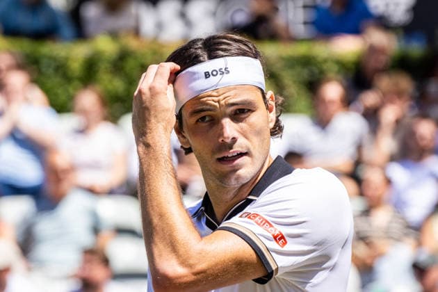 13 06 26 Boss Open Stuttgart Germany, Stuttgart, 13 06 2026, Tennis, Boss Open Stuttgart Taylor Fritz USA