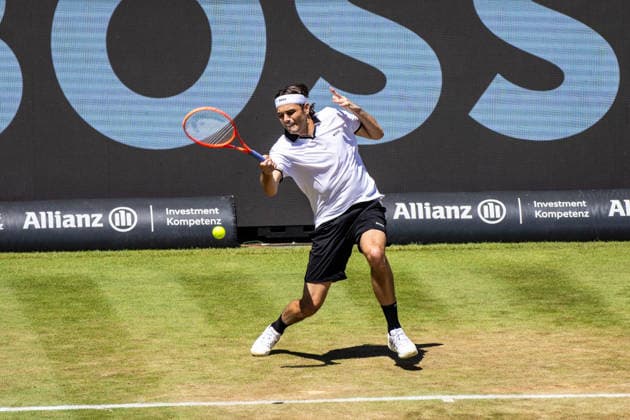 13 06 26 Boss Open Stuttgart Germany, Stuttgart, 13 06 2026, Tennis, Boss Open Stuttgart Taylor Fritz USA