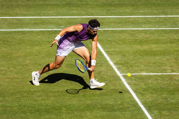 13 06 26 Boss Open Stuttgart Germany, Stuttgart, 13 06 2026, Tennis, Boss Open Stuttgart Ben Shelton USA
