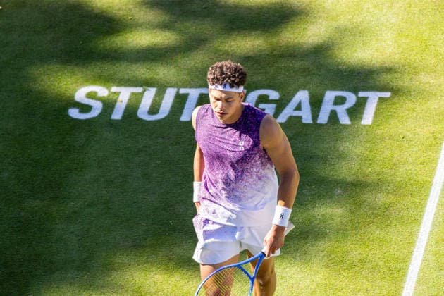 13 06 26 Boss Open Stuttgart Germany, Stuttgart, 13 06 2026, Tennis, Boss Open Stuttgart Ben Shelton USA