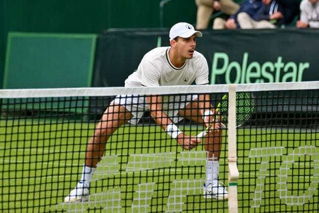 Petr Nouza Czech Republic waiting for the ball TERRA WORTMANN Open 2026, Tennis, ATP 500, Tournament, Qualification, 13 06 2026, TERRA WORTMANN Open 2026, Tennis, ATP 500, Tournament, Qualification, 13 06 2026 Halle Copyright: xEibner-Pressefoto RobertxGertzenx EP_RGN