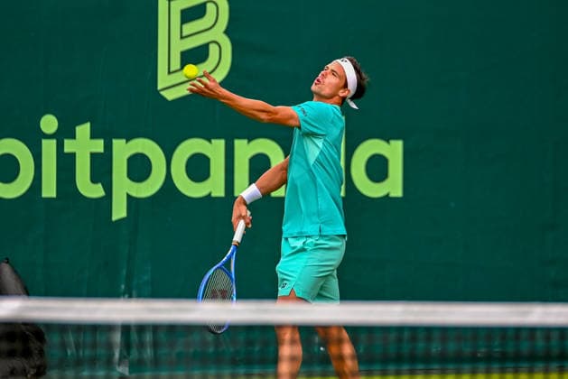Daniel Altmeier Germany beats on TERRA WORTMANN Open 2026, Tennis, ATP 500, Tournament, Qualification, 13 06 2026, TERRA WORTMANN Open 2026, Tennis, ATP 500, Tournament, Qualification, 13 06 2026 Halle Copyright: xEibner-Pressefoto RobertxGertzenx EP_RGN