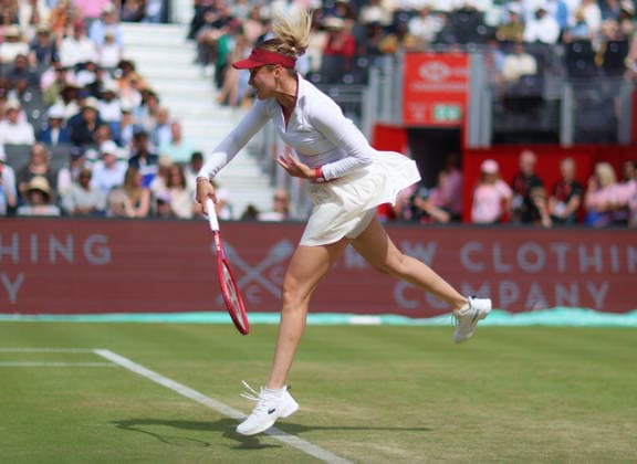 2026 HSBC Tennis Championships, Queens Club, London, UK - 13 06 2026 Donna Vekic (cro) in action during her Semi Final match against Katie Boulter (GBR) in the 2026 HSBC Championship at Queens, London London Queens Club London GBR Copyright: xMarkxGreenwoodx