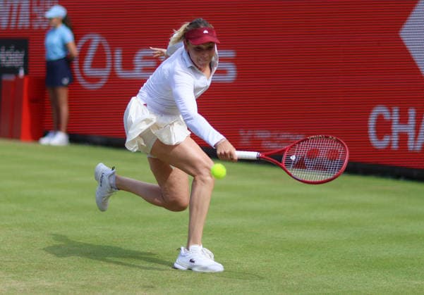 2026 HSBC Tennis Championships, Queens Club, London, UK - 13 06 2026 Donna Vekic (cro) in action during her Semi Final match against Katie Boulter (GBR) in the 2026 HSBC Championship at Queens, London London Queens Club London GBR Copyright: xMarkxGreenwoodx