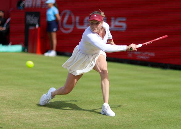 2026 HSBC Tennis Championships, Queens Club, London, UK - 13 06 2026 Donna Vekic (cro) in action during her Semi Final match against Katie Boulter (GBR) in the 2026 HSBC Championship at Queens, London London Queens Club London GBR Copyright: xMarkxGreenwoodx