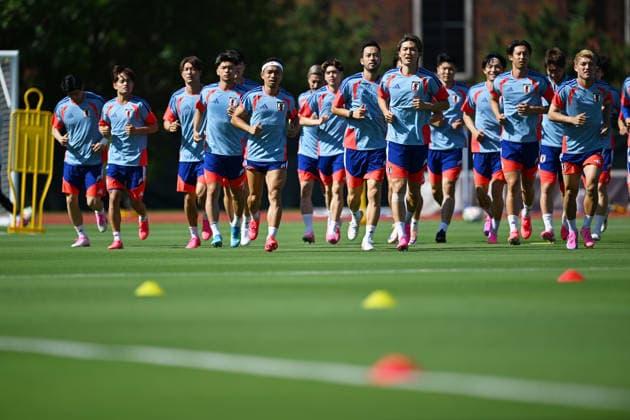 Football, FIFA World Cup 2026, Japan national team, Training