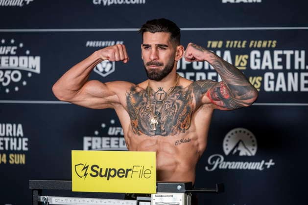 Combat sports, MMA, UFC Freedom 250, weigh-in in Washington