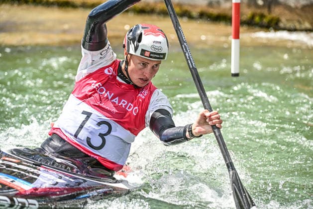 ICF Canoe Slalom World Cup 13 06 2026, Ice Canal, Augsburg Martina Satkova CZE , Augsburg, 13 06 2026 Canoe World Cup, Slalom K1, Augsburg, Ice Canal Copyright: xBEAUTIFULxSPORTS Märklx