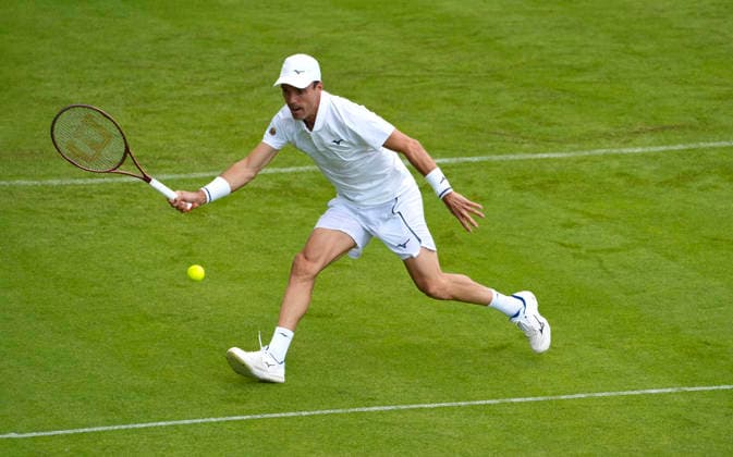 photo Roberto Bautista AGUT ESP Tennis Tournament Terra Wortmann Cup Qualifying Round at Gerry Weber Sportpark in Halle Westfalen on Sat 13 06 2026