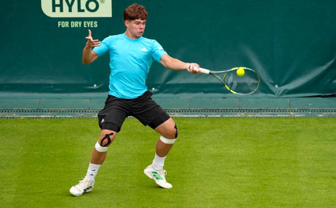 photo Diego DEDURA GER Tennis Tournament Terra Wortmann Cup Qualifying Round at Gerry Weber Sportpark in Halle Westfalen on Sat 13 06 2026