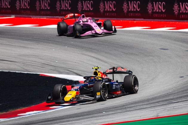 AUTO - FORMULA 2 2026 - BARCELONA 06 TSOLOV Nikola (bul), Campos Racing, Dallara F2 2024, action 09 MINI Gabriele (ita), MP Motorsport, Dallara F2 2024, action during the 5th round of the 2026 FIA Formula 2 Championship from June 12 to 14, 2026 on the Circuit de Barcelona-Catalunya, in Montmelo, Spain - MontmeloSpain  Copyright: xXavixBonillax