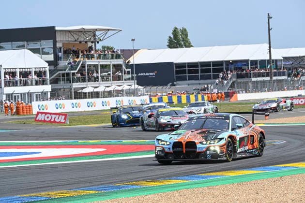 MOTORSPORT : 24 heures du Mans - 13 06 2026 69 Team WRT (BEL) BMW M4 LMGT3 (LMGT3) driven by Anthony McIntosh (USA) Parker Thompson (CAN) Daniel Harper (IRL), during the 24 Hours of Le Mans race, fourth round of the FIA ‹‹WEC 2026 Championship, on the 24 Hours of Le Mans circuit on June 13 and 14, 2026 in France. LE MANSFrance  Copyright: xMPSxAGENCYx