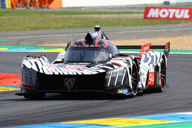 Automobile 24 Heures du Mans PHOTOPQR LE COURRIER PICARD Haslin ; Le Mans ; 13 06 2026 ; 13 06 26 Automobile 24 Heures du Mans - PEUGEOT 9X8 N°94 Duval - Jokobsen - Pourchaire Photo Fred Haslin Le Mans, France, june 13th 2026 24 Hours of Le Mans Le Mans 72 France  Copyright: xPHOTOPQR LExCOURRIERxPICARD MAXPxHaslinx 20260613LCP8791 20260613LCP8791