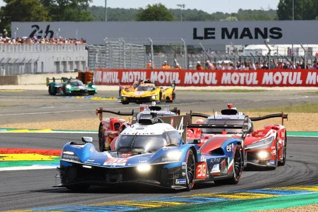 Automobile 24 Heures du Mans PHOTOPQR LE COURRIER PICARD Haslin ; Le Mans ; 13 06 2026 ; 13 06 26 Automobile 24 Heures du Mans - ALPINE A424 N°36 Frederic Makowiecki -Jules Gounon - Victor Martins Photo Fred Haslin Le Mans, France, june 13th 2026 24 Hours of Le Mans Le Mans 72 France  Copyright: xPHOTOPQR LExCOURRIERxPICARD MAXPxHaslinx 20260613LCP8801 20260613LCP8801