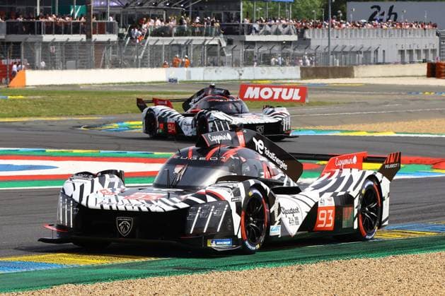 Automobile 24 Heures du Mans PHOTOPQR LE COURRIER PICARD Haslin ; Le Mans ; 13 06 2026 ; 13 06 26 Automobile 24 Heures du Mans - PEUGEOT 9X8 N°93 Di Resta - Vandoorne - Cassidy PEUGEOT 9X8 N°94 Duval - Jokobsen - Pourchaire Photo Fred Haslin Le Mans, France, june 13th 2026 24 Hours of Le Mans Le Mans 72 France  Copyright: xPHOTOPQR LExCOURRIERxPICARD MAXPxHaslinx 20260613LCP8806 20260613LCP8806