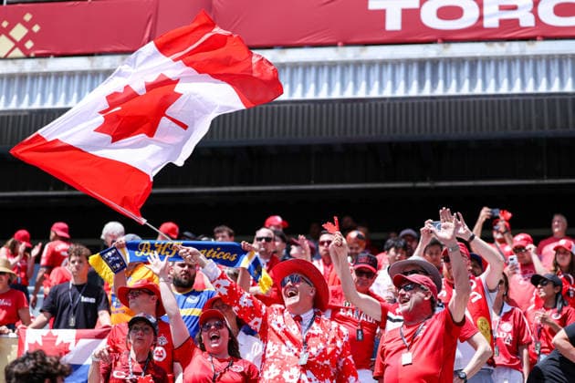 Football, FIFA World Cup 2026, Canada fans, - Highlights
