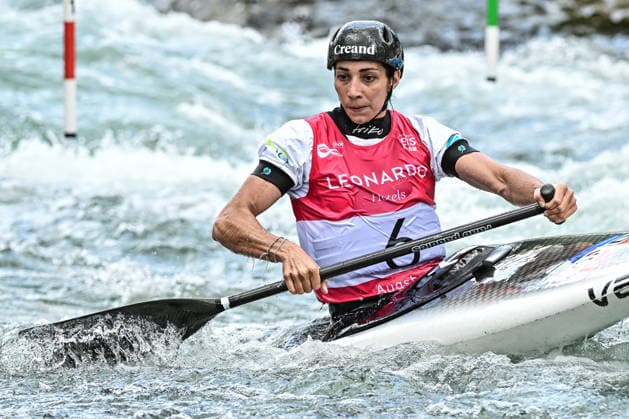ICF Canoe Slalom World Cup 13 06 2026, Eis Kanal, Augsburg Monica Doria AND ,Women s Canoe Final, Augsburg, 13 06 2026 Canoe World Cup, Slalom K1, Augsburg, Eis Kanal Copyright: xBEAUTIFULxSPORTS Märklx