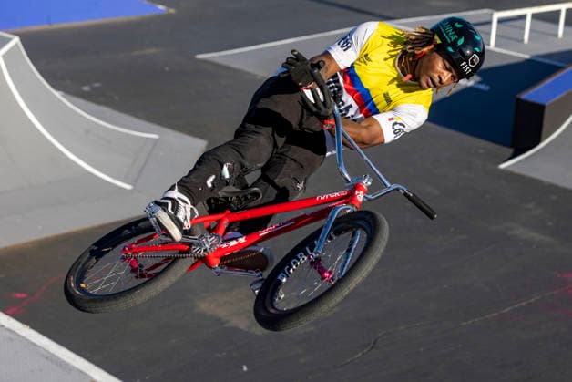 BMX freestyle final at 27th Pannonian Challenge Juan Caicedo of Columbia competes during the BMX freestyle final as spectators watch at the 27th Pannonian Challenge in Osijek, Croatia, on June 13, 2026.  DavorxJavorovic PIXSELL