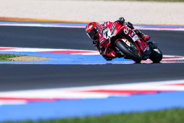 June 13, 2026, Misano Adriatico, Rimini, Italy: Iker Lecuona of Aruba.it Racing - Ducati with Ducati Panigale V4R seen during FIM SBK Superbike World Championship, WM, Weltmeisterschaft Pirelli Emilia-Romagna Round 7 - Superpole at Misano World Circuit Marco Simoncelli in Misano Adriatico, Italy FIM SBK Superbike World Championship Pirelli Emilia-Romagna Round 7 - Superpole - Misano Adriatico 13 06 2026  - ZUMAs197 20260613_aaa_s197_157 Copyright: xFabrizioxCarabellix