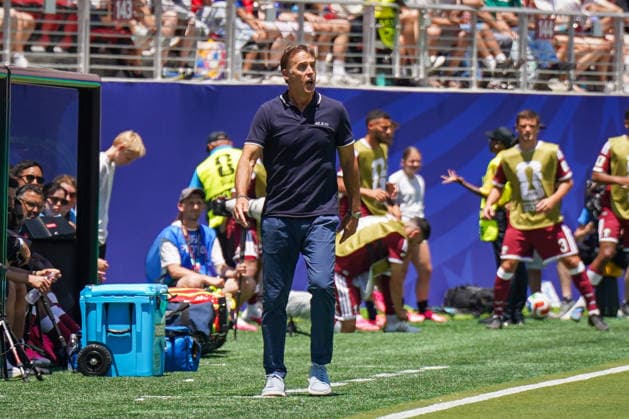 USA Soccer FIFA World Cup 2026 Group B Switzerland vs Qatar Levi™s Stadium Santa Clara, California Julen Lopetegui Coach, Qatar Copyright: xJOERANxSTEINSIEKx