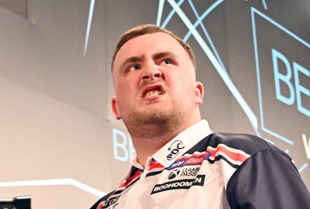 13 06 2026, xhbx, Dart World Cup of Darts 2026, v l Luke Littler England sour DFL DFB REGULATIONS PROHIBIT ANY USE OF PHOTOGRAPHS as IMAGE SEQUENCES and or QUASI VIDEO Frankfurt