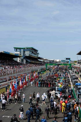 24 HEURES DU MANS 2026 - RACE - SATURDAY starting grid, grille de depart, during the 24 Hours of Le Mans 2026, 3rd round of the 2026 FIA World Endurance Championship, on June 13, 2026 on the Circuit des 24 Heures du Mans in Le Mans, France -  Copyright: xGERMAINxHAZARDx