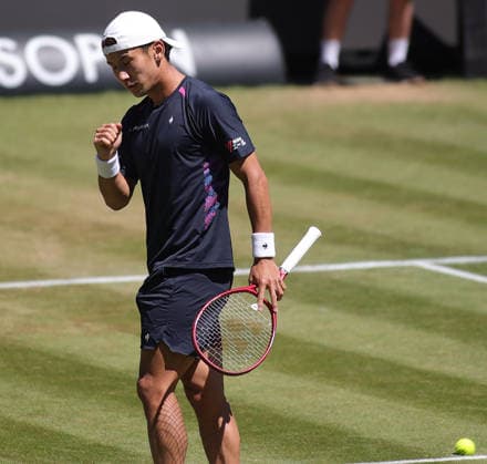 13 06 2026, Boss Open 2026, ATP Tour 250 Stuttgart, TTC Weissenhof, Tennis, Sport, in the picture Sho Shimabukuro JPN