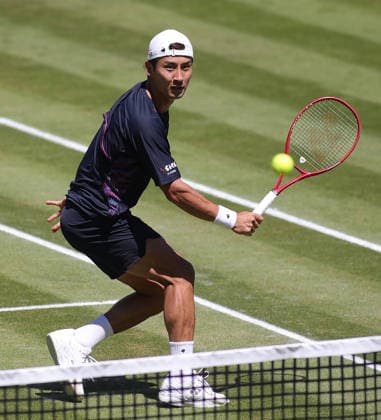 13 06 2026, Boss Open 2026, ATP Tour 250 Stuttgart, TTC Weissenhof, Tennis, Sport, in the picture Sho Shimabukuro JPN