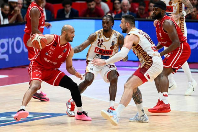 LBA Legabasket Serie A UnipolSAI 2025 2026 Shavon Shields EA7 Emporio Armani Olimpia Milano-Umana Reyer Venezia LBA Legabasket Serie A Unipol 2025 2026 Playoff Finale Gara 2 Milano, 13 06 2026 Foto: IvanMancini Ciamillo-Castoria Milano Forum Assago Milano Italia  Copyright: xIvanxMancinix