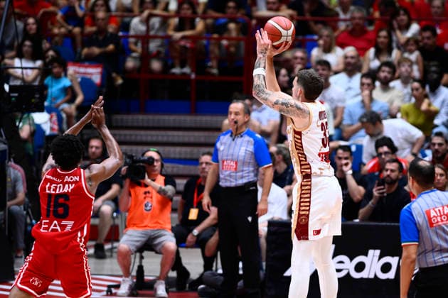 LBA Legabasket Serie A UnipolSAI 2025 2026 Kyle Wiltjer EA7 Emporio Armani Olimpia Milano-Umana Reyer Venezia LBA Legabasket Serie A Unipol 2025 2026 Playoff Finale Gara 2 Milano, 13 06 2026 Foto: IvanMancini Ciamillo-Castoria Milano Forum Assago Milano Italia  Copyright: xIvanxMancinix