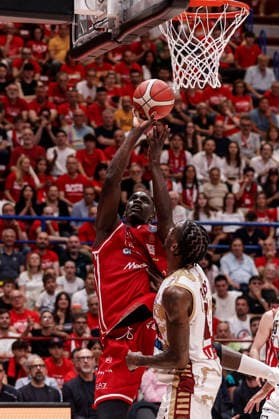 Ousmane Diop EA7 Emporio Armani Olimpia Milano - Umana Reyer Venezia LBA Legabasket Serie A Unipol 2025 2026 Playoff - Finale - Gara 1 Milano, 11 06 2026 Foto AlessiaDoniselli Ciamillo-Castoria  Copyright: xAlessiaxDonisellix