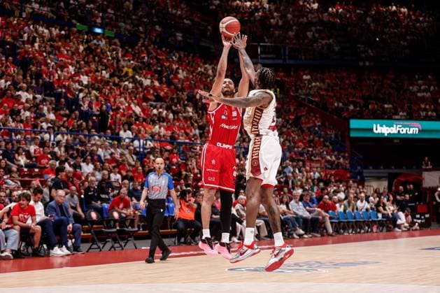 Shavon Shields EA7 Emporio Armani Olimpia Milano - Umana Reyer Venezia LBA Legabasket Serie A Unipol 2025 2026 Playoff - Finale - Gara 2 Milano, 13 06 2026 Foto AlessiaDoniselli Ciamillo-Castoria  Copyright: xAlessiaxDonisellix