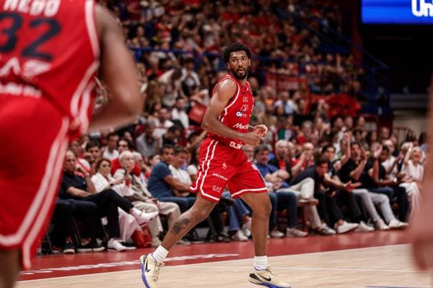 Armoni Brooks EA7 Emporio Armani Olimpia Milano - Umana Reyer Venezia LBA Legabasket Serie A Unipol 2025 2026 Playoff - Finale - Gara 2 Milano, 13 06 2026 Foto AlessiaDoniselli Ciamillo-Castoria  Copyright: xAlessiaxDonisellix