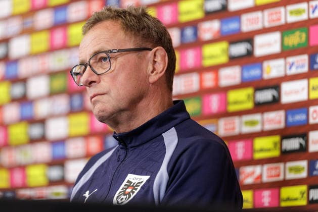 FOOTBALL - FIFA World Cup, WM, Weltmeisterschaft, Fussball 2026, preview SANTA BARBARA,CALIFORNIA,USA,13.JUN.26 - FOOTBALL - FIFA World Cup 2026, USA, Mexico, Canada, preview, OEFB, Oesterreichischer Fussball-Bund, press conference, PK, Pressekonferenz team AUT. Image shows head coach Ralf Rangnick (AUT).  GEPAxpictures xArminxRauthner
