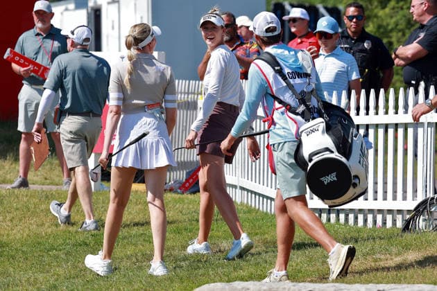 Dow Championship Midland, MI - JUNE 13: Nelly Korda of the United States walks to the 18th tee during the third round of the Dow Championship at Midland Country Club on June 13, 2026 in Midland, Michigan. Midland Michigan United States  Copyright: xAmyxLemusx originalFilename:lemus-dowchamp260613_npX2Y.jpg