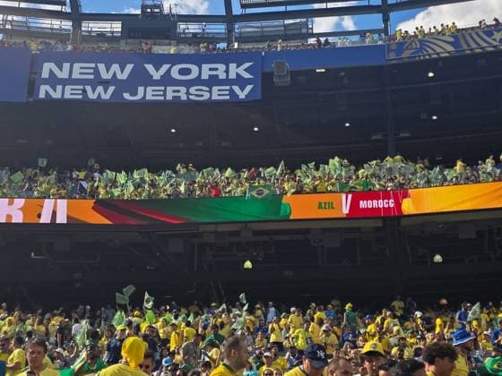 RECORD DATE NOT STATED Brasil x Marrocos New Jersey (NY), 13.06.2026 - World Cup 2026 - Brazil vs Morocco - in a match between Brazil and Morocco valid for the group stage of the 2026 World Cup at MetLife Stadium in New York on Saturday night (13). IMAGO Karen Fontes Nova Jersey Copyright: xKarenxFontesx