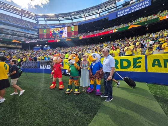 RECORD DATE NOT STATED Brasil x Marrocos New Jersey (NY), 13.06.2026 - World Cup 2026 - Brazil vs Morocco - in a match between Brazil and Morocco valid for the group stage of the 2026 World Cup at MetLife Stadium in New York on Saturday night (13). IMAGO Karen Fontes Nova Jersey Copyright: xKarenxFontesx