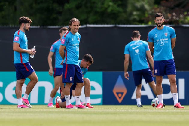 Croatia Training And press conference, PK, Pressekonferenz - FIFA World Cup, WM, Weltmeisterschaft, Fussball 2026 ALEXANDRIA, VIRGINIA - JUNE 13: Luka Modric of Croatia during the training session of Croatian national football team at training centre at Episcopal High School on June 13, 2026 in Alexandria, Virginia.  IgorxKralj PIXSELL