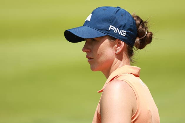Dow Championship MIDLAND, MICHIGAN - JUNE 13: Linn Grant of Sweden walks on the 9th green during the third round of the Dow Championship at Midland Country Club in Midland, Michigan, USA on Saturday, June 13, 2026. Midland Michigan United States  Copyright: xJorgexLemusx originalFilename:lemus-dowchamp260613_np7w5.jpg