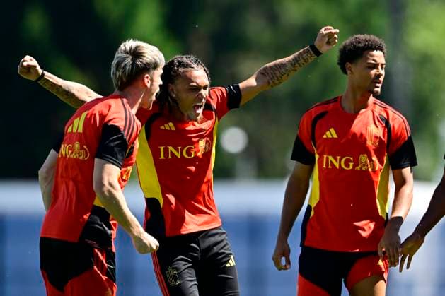 Belgian national football team - FIFA World Cup, WM, Weltmeisterschaft, Fussball 2026 - media activities 13 06 2026 RENTON, UNITED STATES OF AMERICA - JUNE 13 : Moreira Da Silva Diego defender of Belgium pictured during a training session of the Belgian national football team during the FIFA World Cup 2026 on June 13, 2026 in Renton, United States of America, 13 06 2026 Renton United States of America  Copyright: xJanxDexMeuleneirx