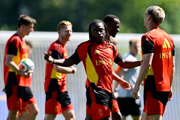 Belgian national football team - FIFA World Cup, WM, Weltmeisterschaft, Fussball 2026 - media activities 13 06 2026 RENTON, UNITED STATES OF AMERICA - JUNE 13 : Doku Jeremy forward of Belgium pictured during a training session of the Belgian national football team during the FIFA World Cup 2026 on June 13, 2026 in Renton, United States of America, 13 06 2026 Renton United States of America  Copyright: xJanxDexMeuleneirx
